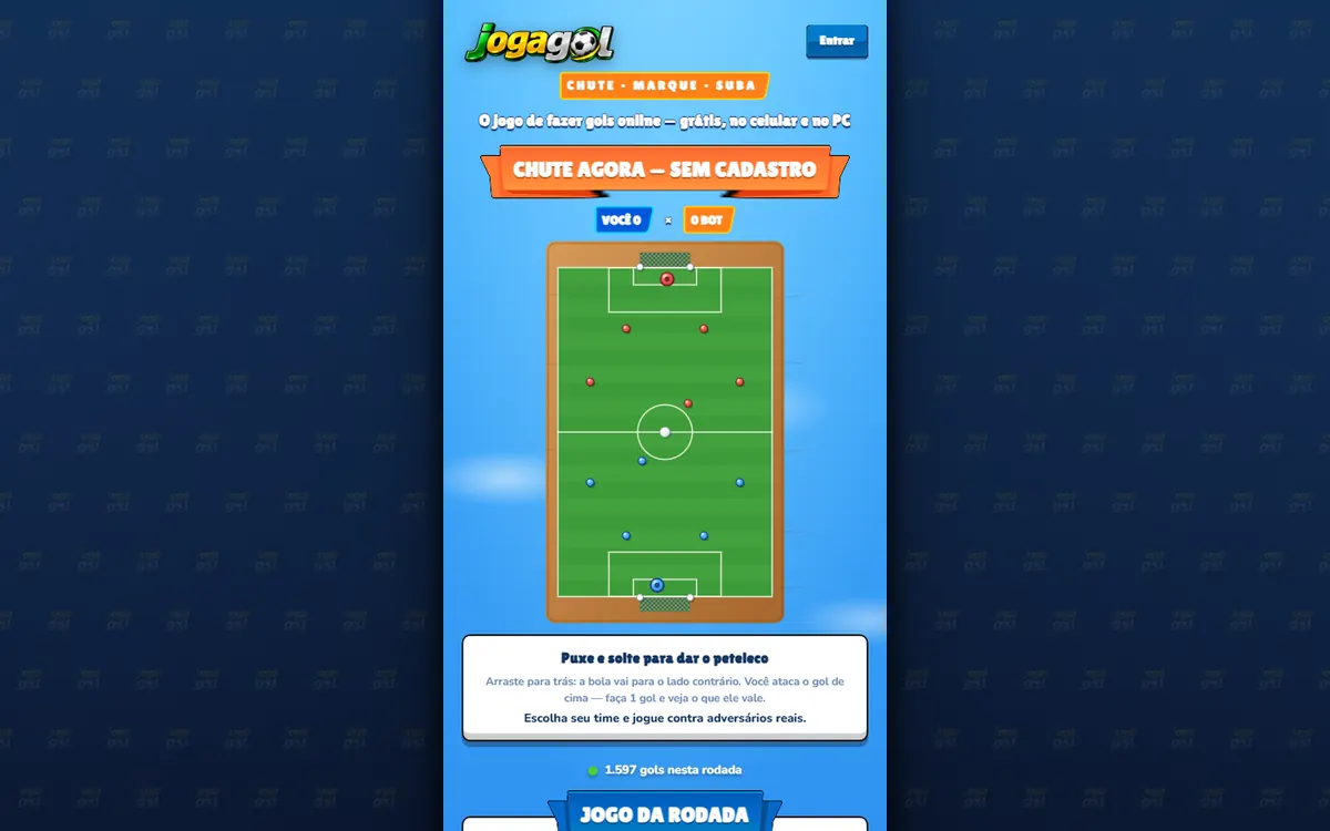 JogaGol no computador